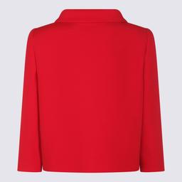 Valentino Red Wool Casual Jacket
