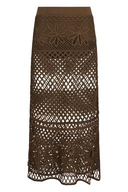 Pinko Crispo Crochet Knit Skirt