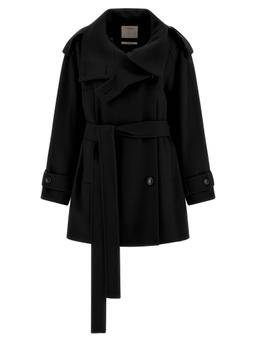 SportMax bouquet1234 Trench Coat
