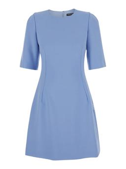 Dolce & Gabbana Wool Crepe Dress