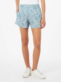 MC2 Saint Barth Woman Cotton Joanna Luise Pull Up Shorts Meave Made With Liberty Fabric