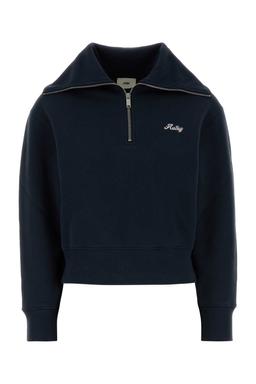 Autry Dark Blue Cotton Sweatshirt