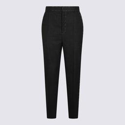 Moschino Dark Grey Wool Pants