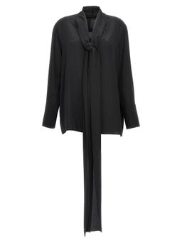 Givenchy V Lavalier Blouse