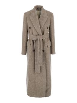 Golden Goose Journey Ws Double Breasted Coat With De
