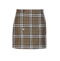 Burberry Trench Check Skirt