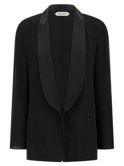 Alberta Ferretti Georgette Blazer