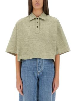 Bottega Veneta Cotton Pique Polo Shirt