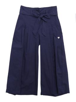 Monnalisa Cropped Popeline Pants