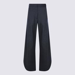 Alaia Dark Grey Wool Pants