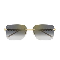Cartier Eyewear Cartier Ct0545s Clash De Cartier 001 Gold Grey Sunglasses