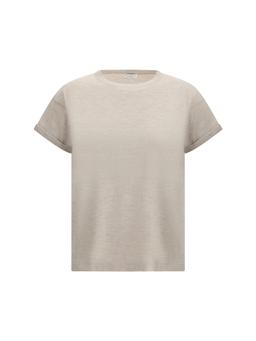 Brunello Cucinelli Cashmere Glitter T-shirt