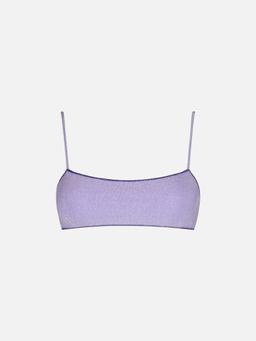 MC2 Saint Barth Woman Lurex Bralette Beach Top Sadie