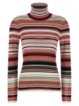 Missoni Striped Turtleneck Sweater