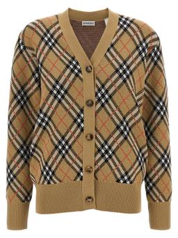 Cardigan Burberry Check