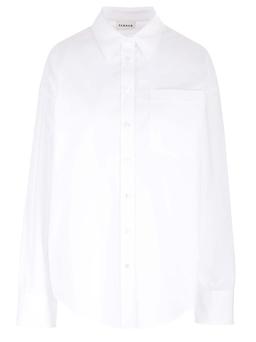 Parosh White Cotton Shirt
