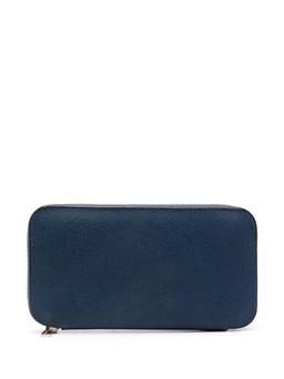 Valextra Leather Continental Wallet