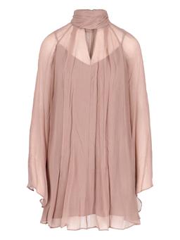 STAUD esther Mini Chiffon Dress