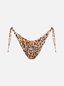 MC2 Saint Barth Woman Swim Briefs With Leopard Print