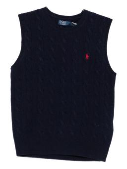Polo Ralph Lauren Sleeveless Top With Cable Knit