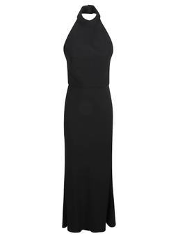 Alexander McQueen Round Neck Sleeveless Dress