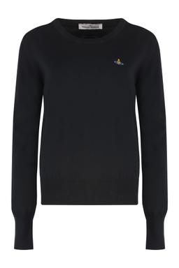 Vivienne Westwood Bea Cotton Blend Crew-neck Sweater