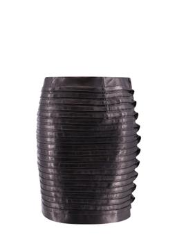 Versace Leather Skirt