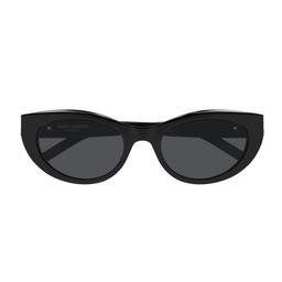 Saint Laurent Eyewear Saint Laurent Sl M115 Linea Monogram 005 Black Grey Sunglasses