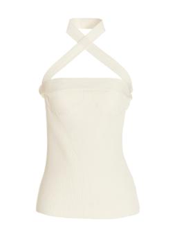 Proenza Schouler Asymmetric Shoulder Knit Top
