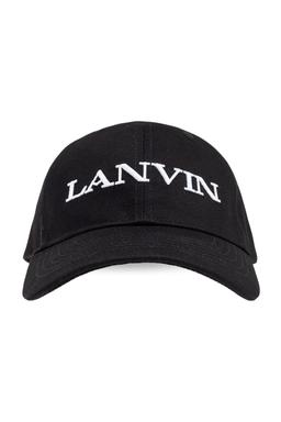 Lanvin Logo Embroidered Cap