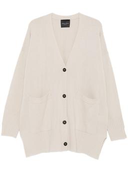 Roberto Collina Beige Sweater, V-neck