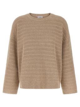 Brunello Cucinelli Diamond Cotton Sweater