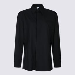 Bottega Veneta Black Wool Shirt