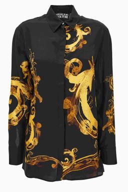 Versace Jeans Couture Black Casual Shirt