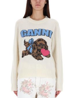 Ganni puppy Shirt
