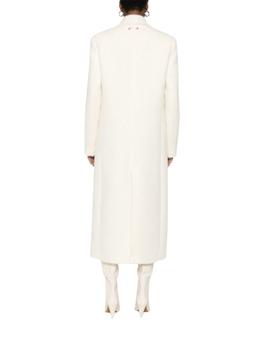 Patrizia Pepe Long Coat With Revers Collar
