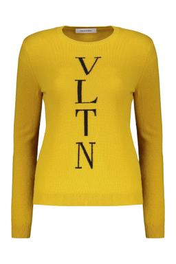 Valentino Garavani Long Sleeve Crew-neck Sweater