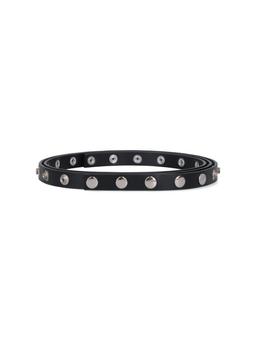 The Attico black Studs Belt