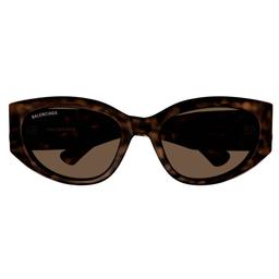 Balenciaga Eyewear Bb0324sk-003havana-havana-brown
