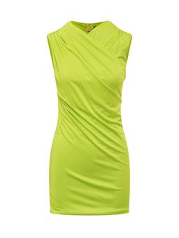 Versace Sleeveless Draped Mini Dress