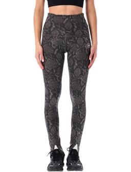 Adidas By Stella Mccartney Python Print Rolltop Leggings