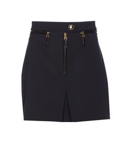 Elisabetta Franchi Logo Mini Skirt