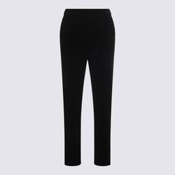 Max Mara Black Cotton Pants