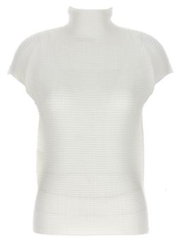 Issey Miyake wooly Pleats Blouse