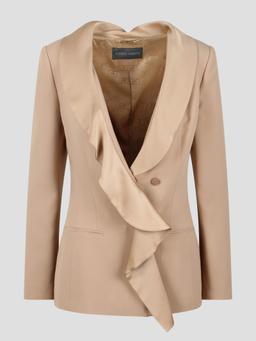 Alberta Ferretti Long-sleeved Tailored Blazer
