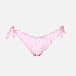 MC2 Saint Barth Woman Seersucker Striped Swim Briefs