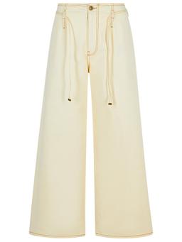 Etro Stretch Cotton Denim Jeans With Belt