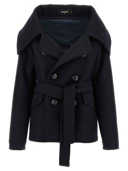 Dsquared2 peacoat Robe Coat
