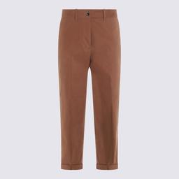 Nine in the Morning Brown Cotton Pants