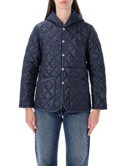 Lavenham X Comme Des Garçons Girl Blue Quilted Husky Jacket